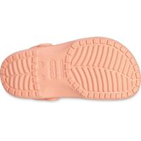 Sandália crocs classic clog kids papaya - 1