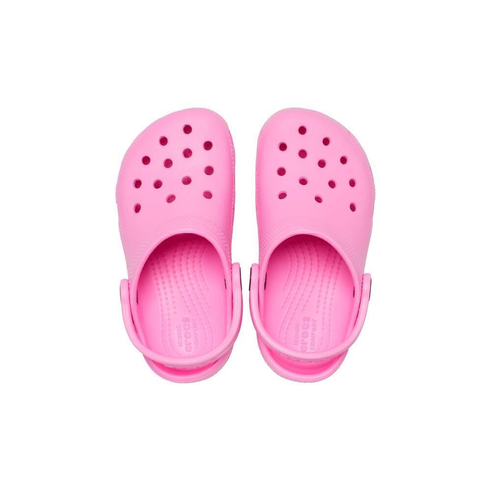 Sandália crocs classic clog kids  taffy pink - 5