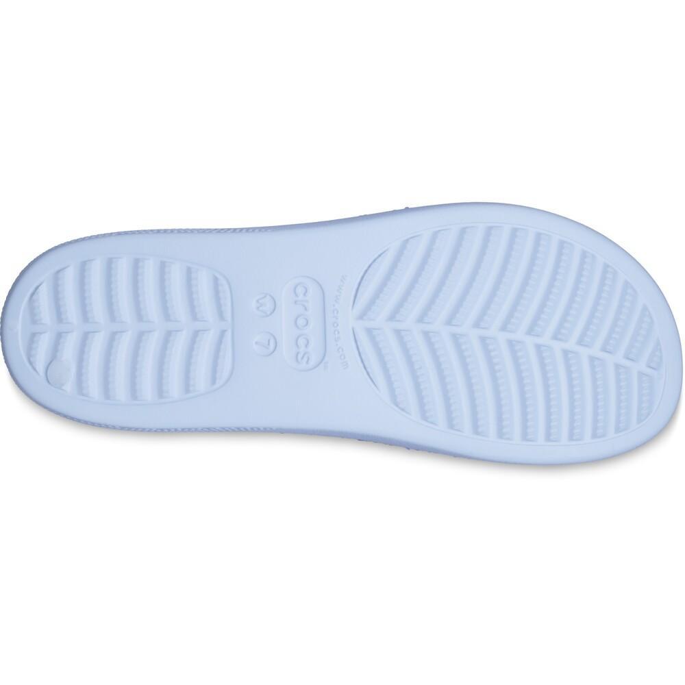 Chinelo classic plataform glitter slide blue calcite/multi - 7