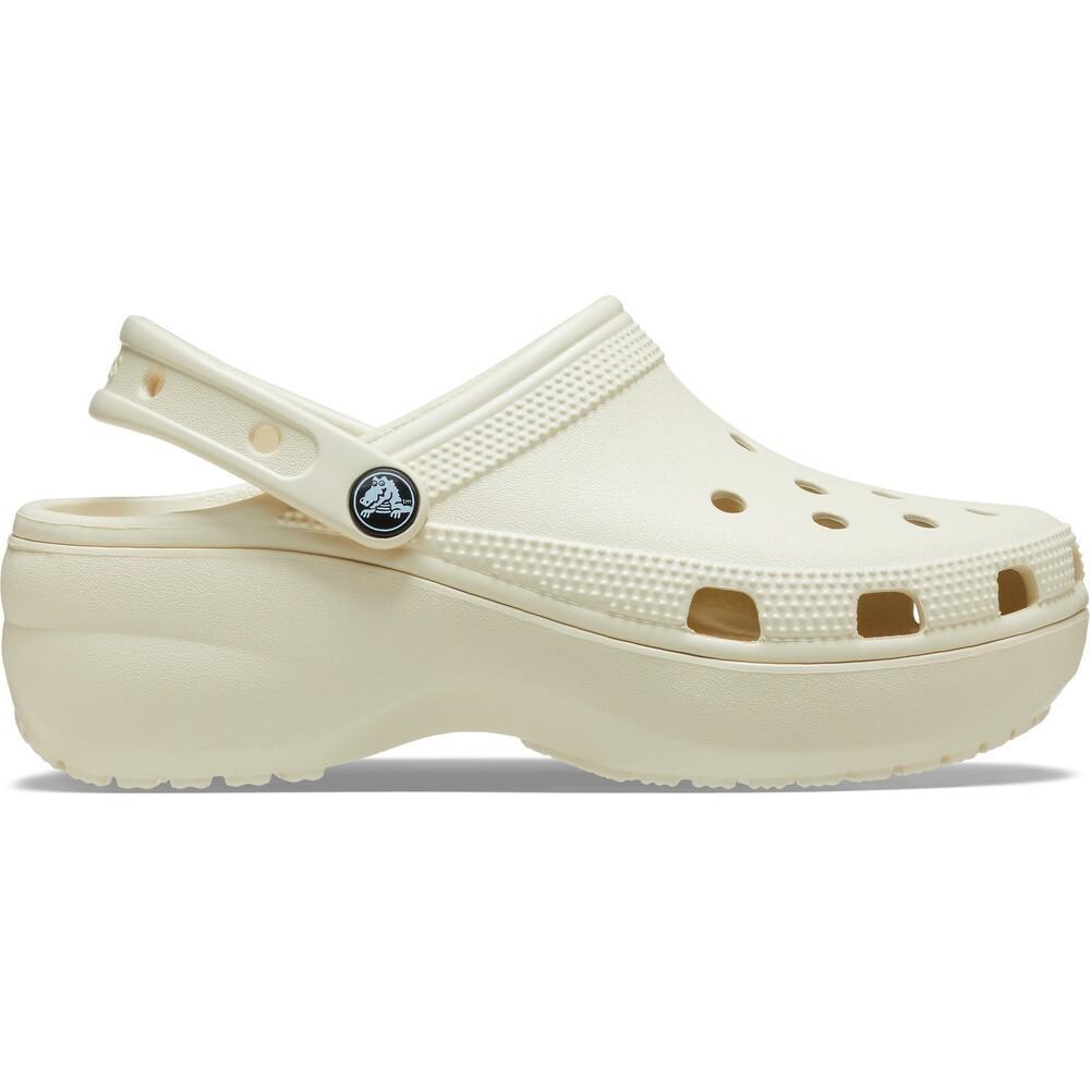 Crocs classic platform clog w
 bone - 1