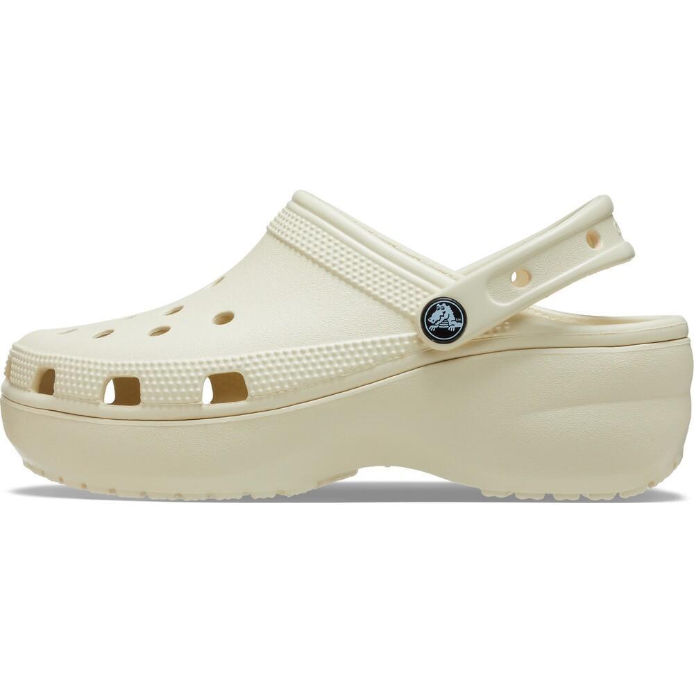 Crocs classic platform clog w
 bone - 7