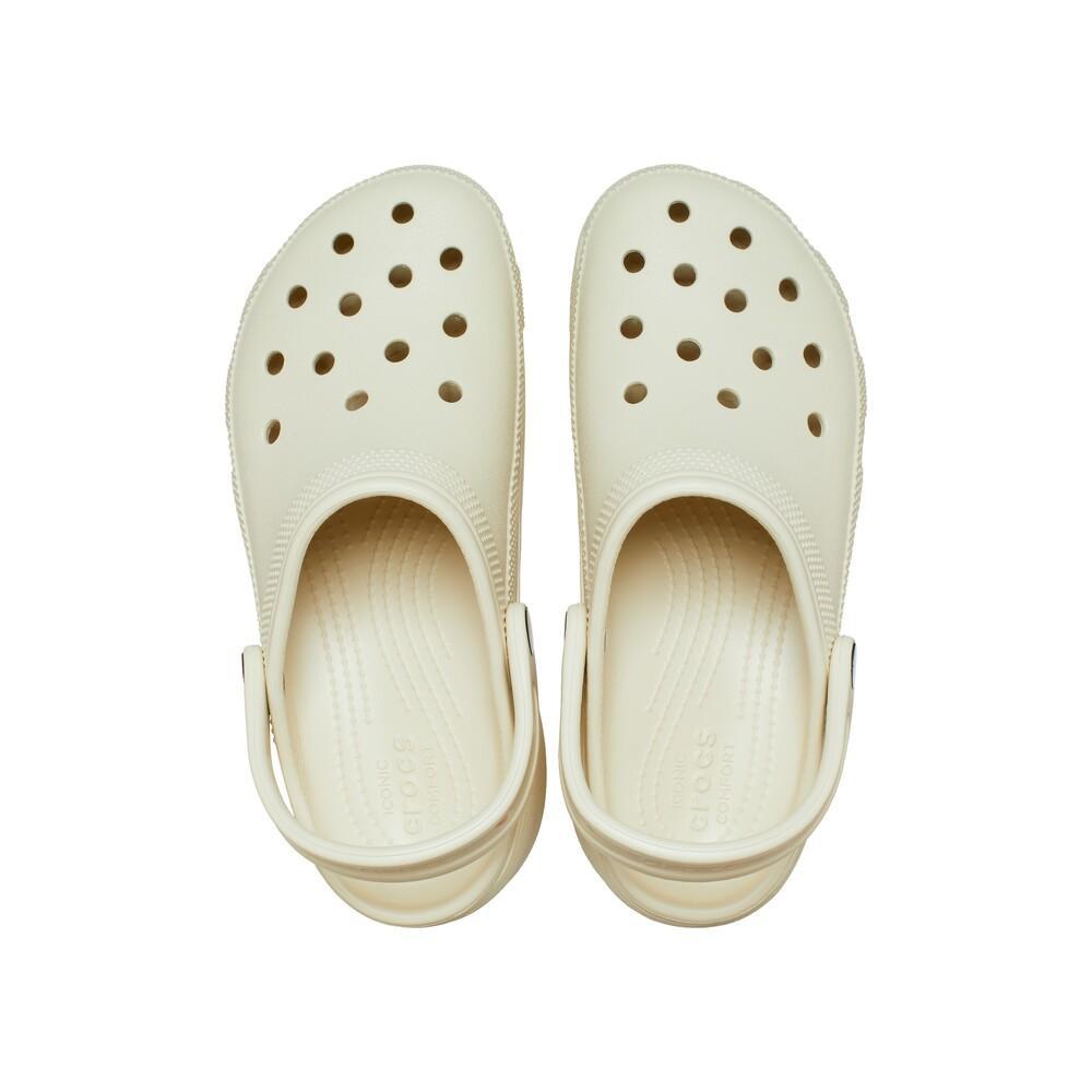 Crocs classic platform clog w
 bone - 4