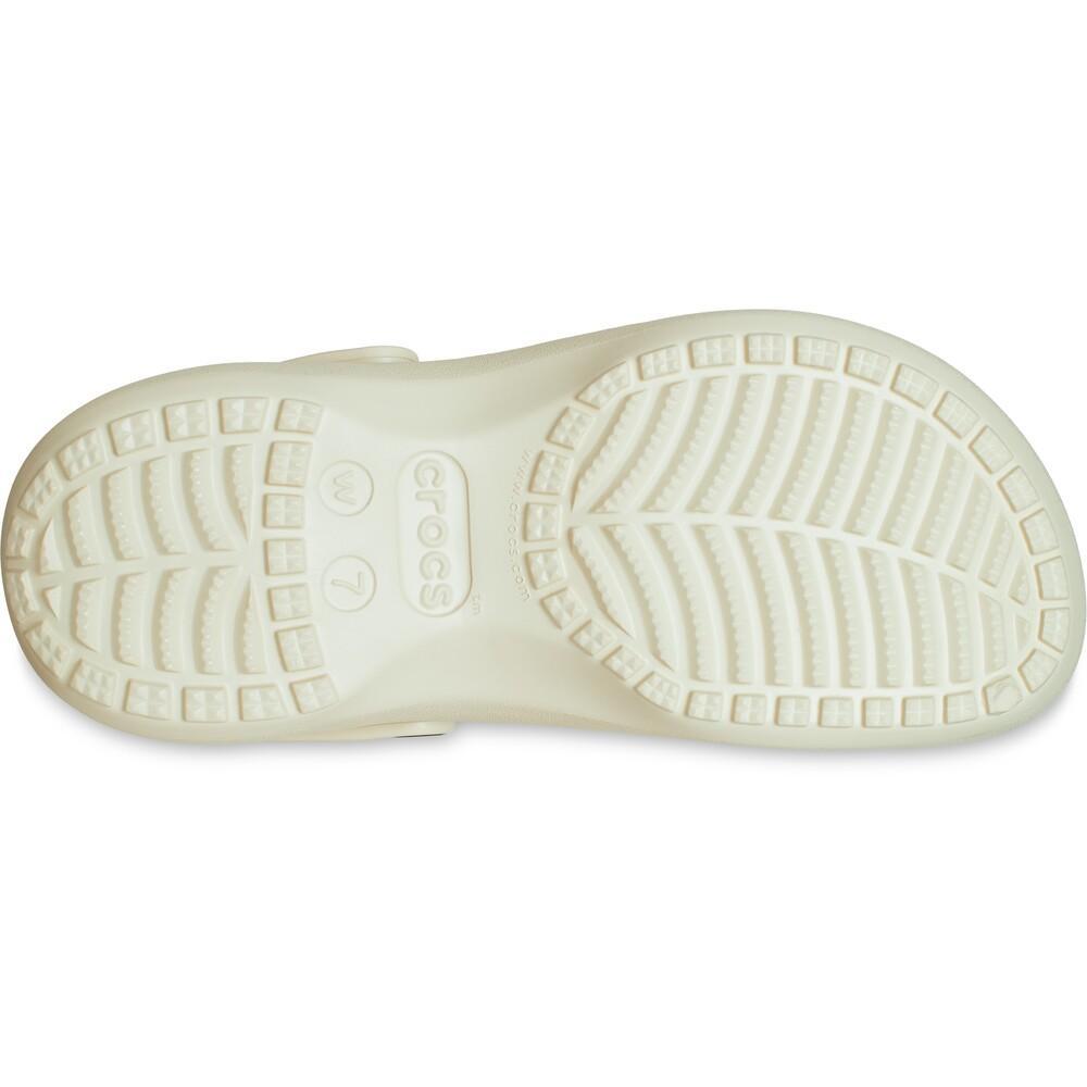 Crocs classic platform clog w
 bone - 5