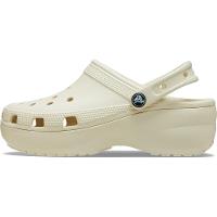 Crocs classic platform clog w
 bone - 1