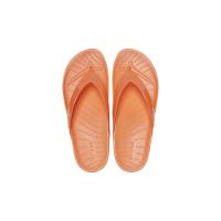 Chinelo crocs splash shine flip persimmon