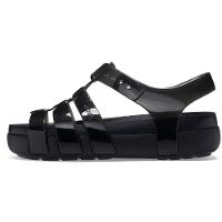 Sandália crocs splash glossy fisherman black - 7