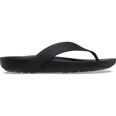 Chinelo crocs splash flip  black