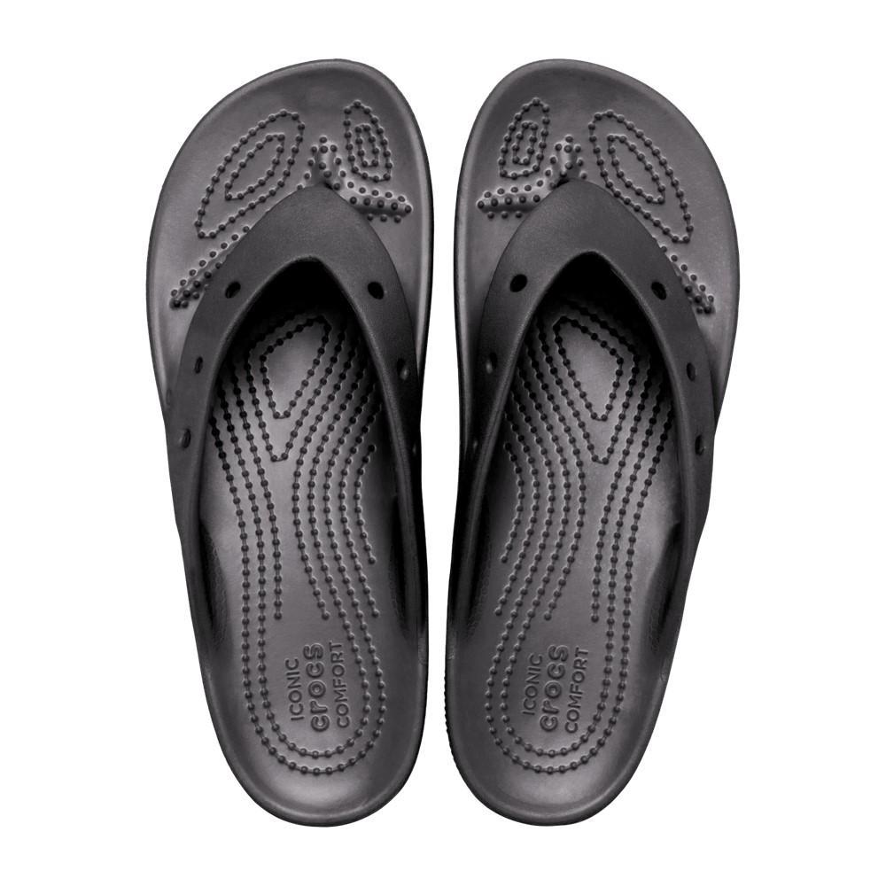 Chinelo crocs classic plataform flip black - 4