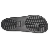 Chinelo crocs classic plataform flip black - 7