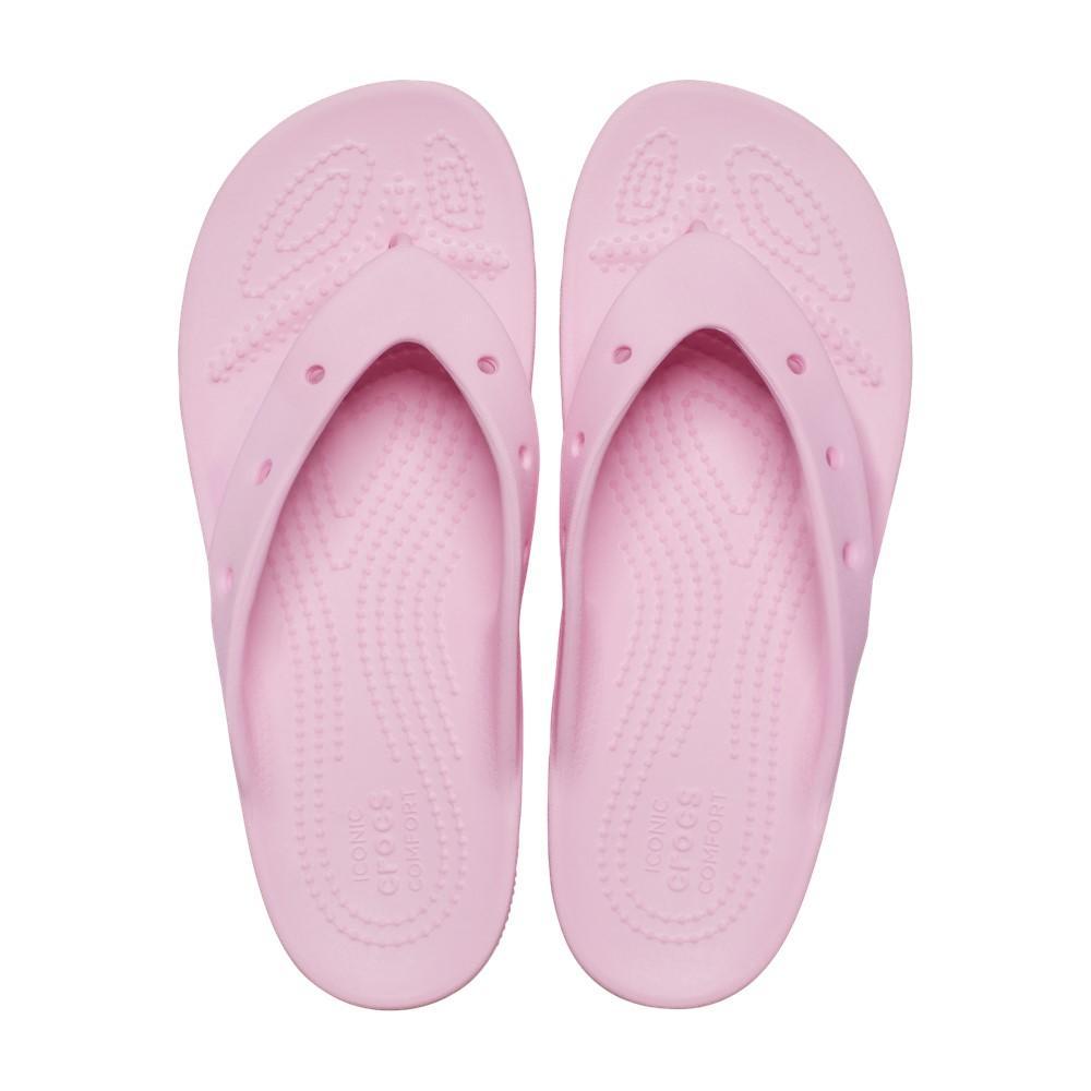Chinelo crocs classic plataform flip flamingo - 4