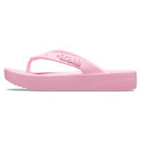 Chinelo crocs classic plataform flip flamingo - 2