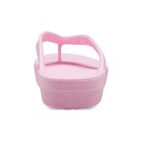 Chinelo crocs classic plataform flip flamingo - 6