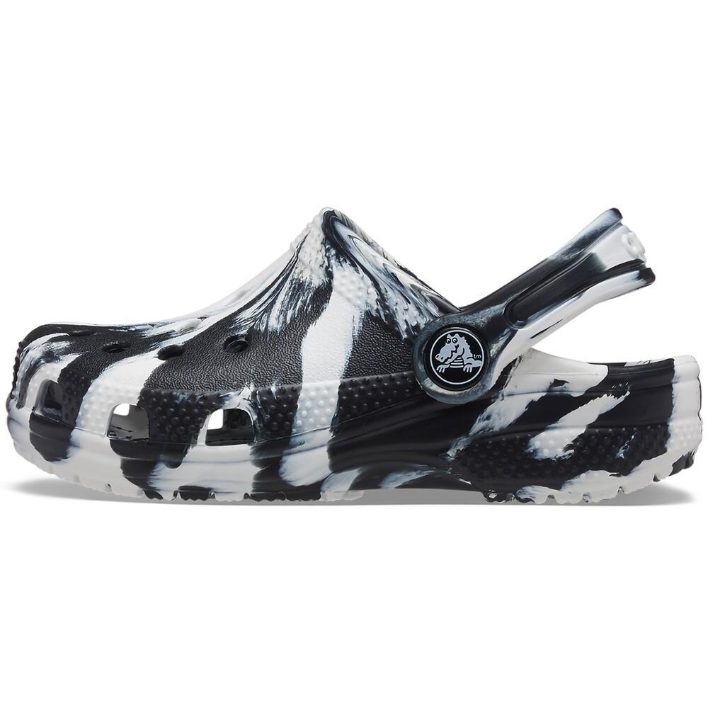 Classic marbled clog t black/white - 2