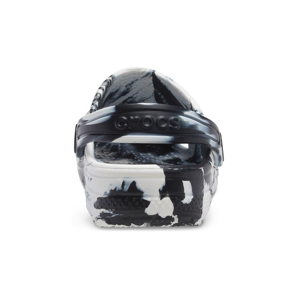 Classic marbled clog t black/white - 6