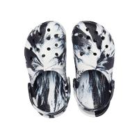 Classic marbled clog t black/white - 5