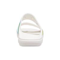 Classic crocs spray dye sandal white/multi - 6