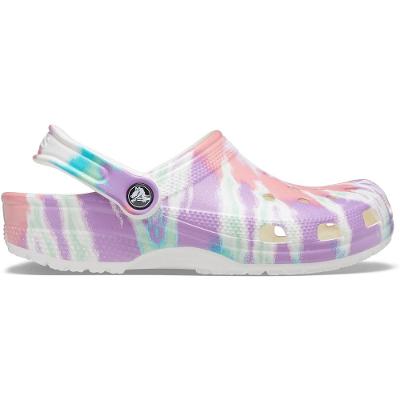 Crocs classic tie dye graphic clog fresco/multi