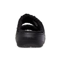 Sandália crocs classic cozzzy sandal clsc cozy sndl blk/blk - 4