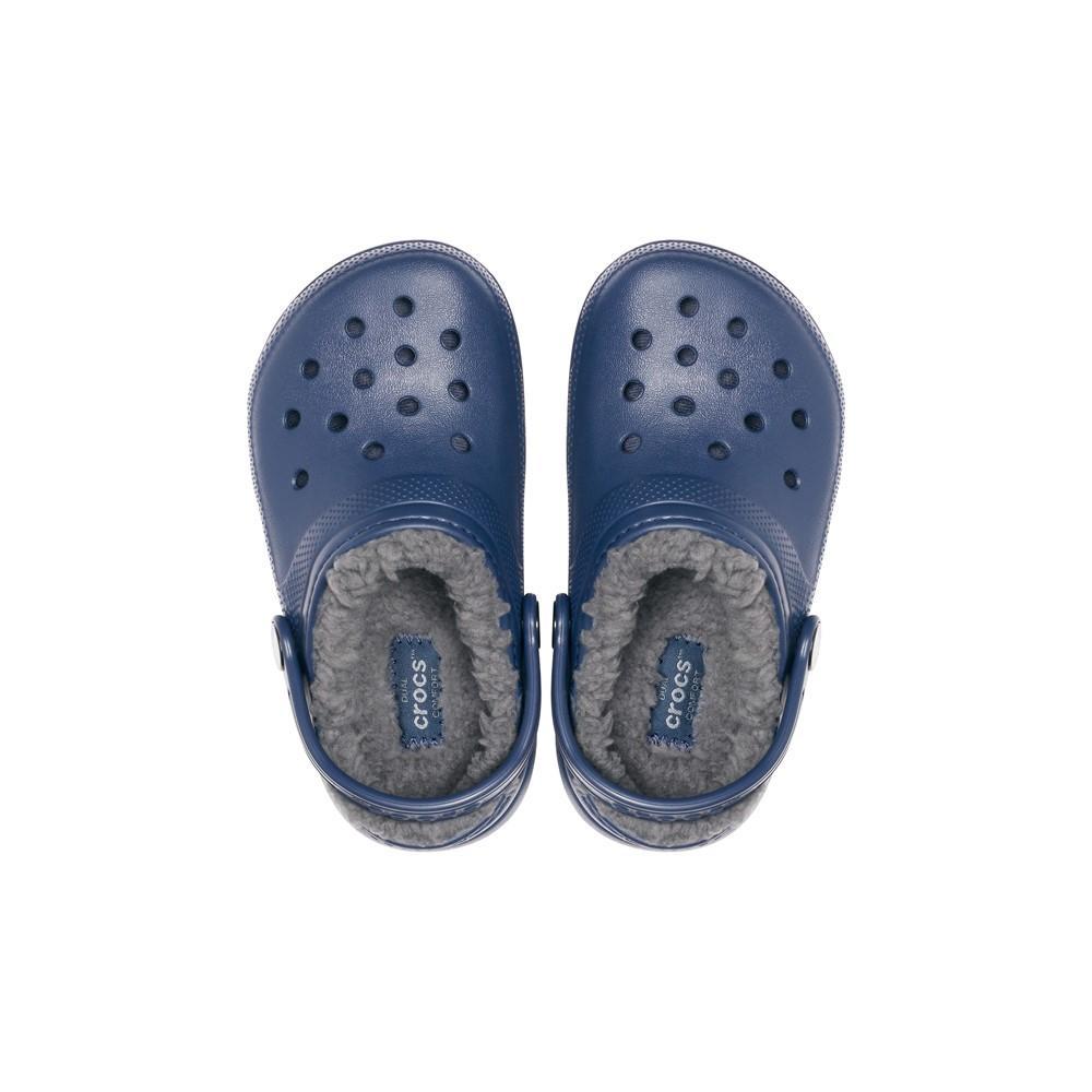 Crocs classic lined c k  navy/charcoal - 1