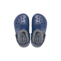 Crocs classic lined c k  navy/charcoal - 1