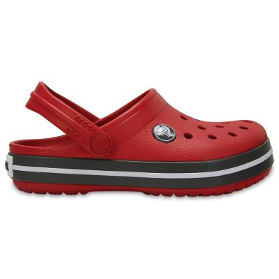Sandália crocs crocband kids pepper/graphite