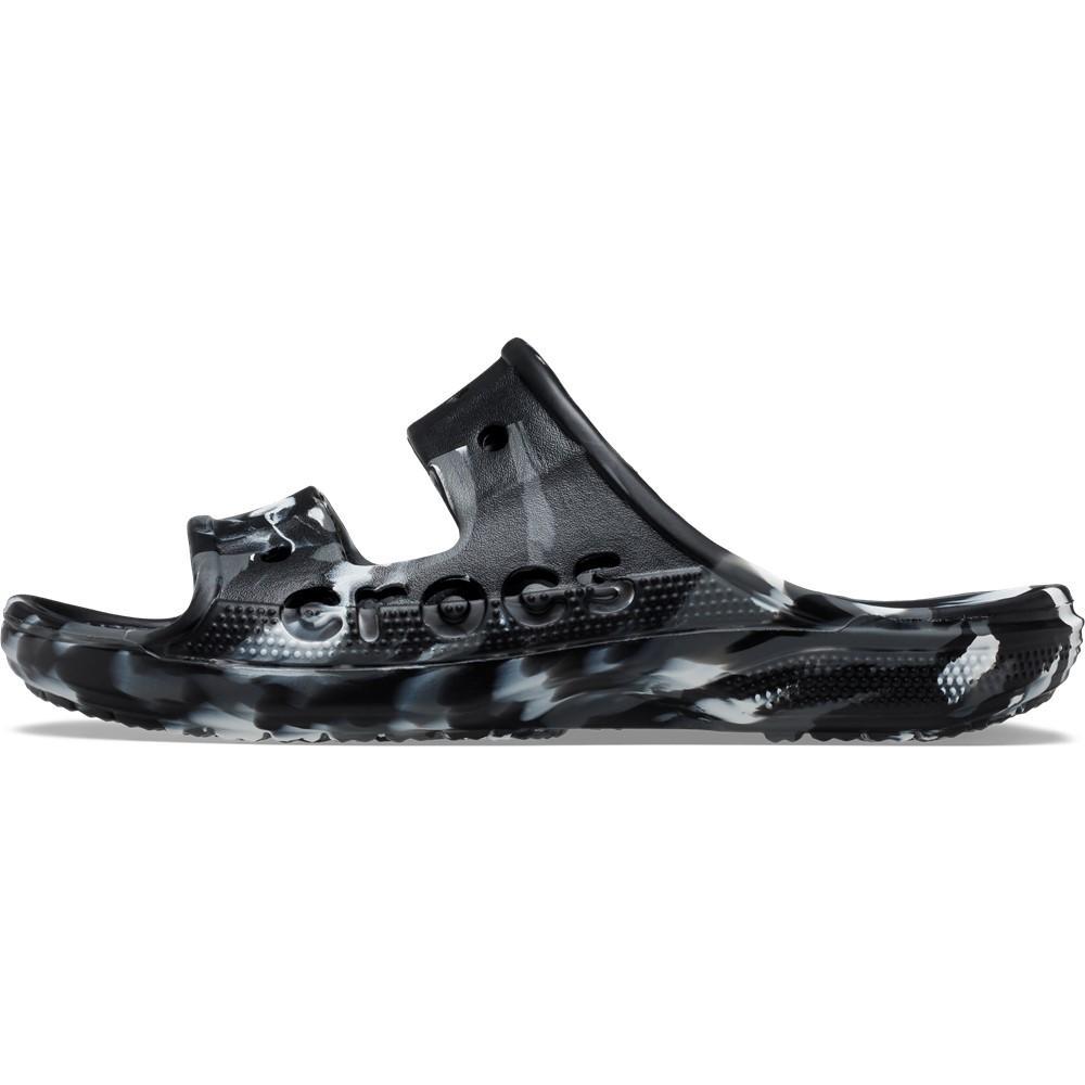 Sandália crocs baya marbled sandal  black/multi - 1
