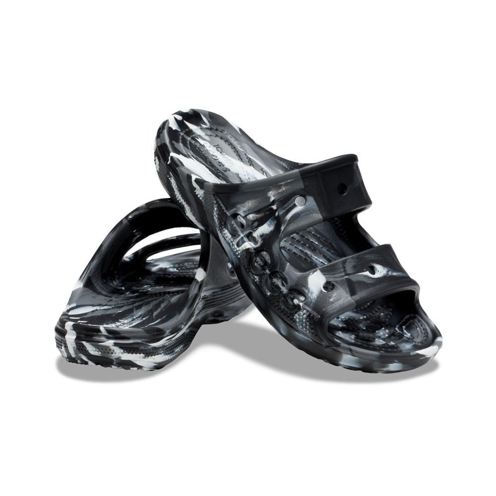 Sandália crocs baya marbled sandal  black/multi - 2