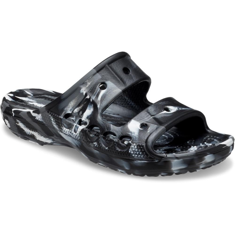 Sandália crocs baya marbled sandal  black/multi - 4