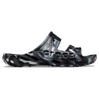 Sandália crocs baya marbled sandal  black/multi - 1