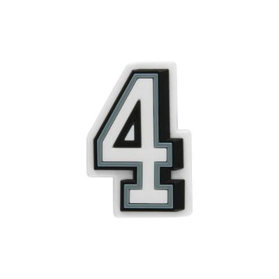 Jibbitz charm numero 4 unico