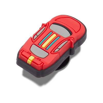 Jibbitz™ carro de corrida vermelho unico unico