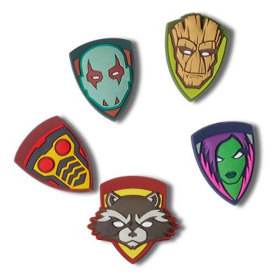 Jibbitz™ guardians of the galaxy pack 5 unico