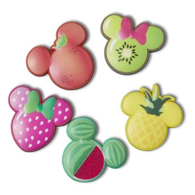 Jibbitz™ mickey and friends frutas pack com 5 unidades unico