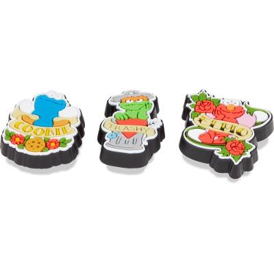 Jibbitz™ sesame street pack com 3 unidades unico unico