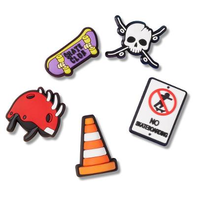 Jibbitz™ skateboard is life pack com 5 unidades unico