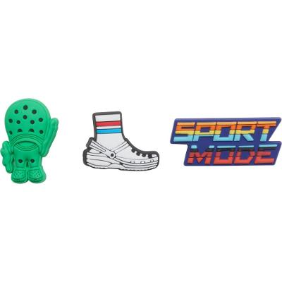Jibbitz charm crocs fãs 3 pack unico