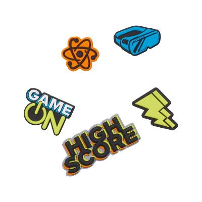 Jibbitz™ super gamer pack com 5 unidades unico