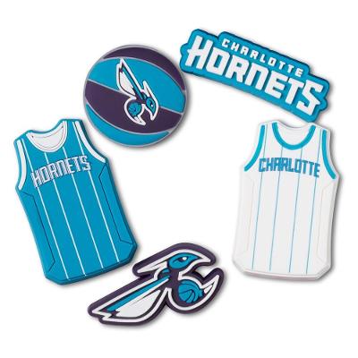 Jibbitz™ nba charlotte hornets pack 5 unico