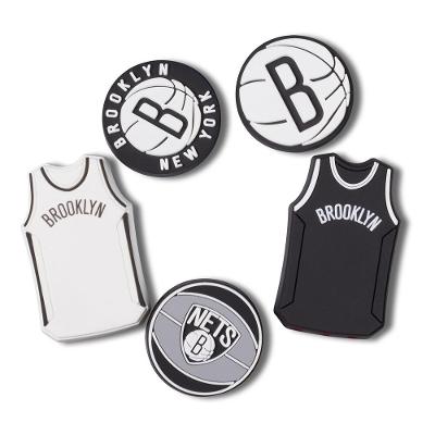 Jibbitz™ nba brooklyn nets pack 5 unico
