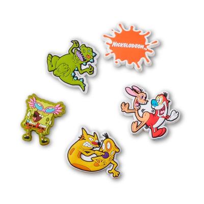 Jibbitz™ nickelodeon nostalgia pack com 5 unidades unico