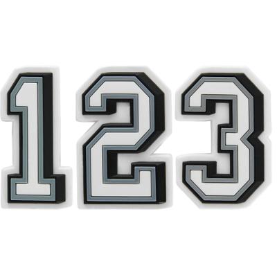 Jibbitz™ um, dois, três pack com 3 unidades unico unico