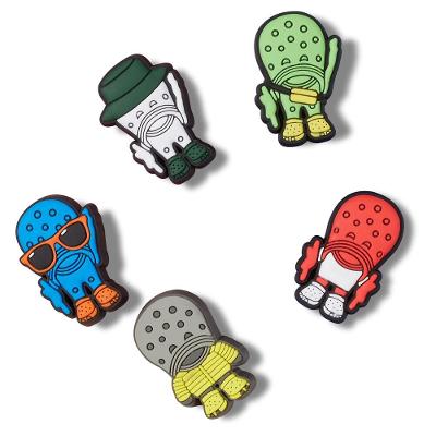 Jibbitz™ pequeno classic roupas pack com 5 unidades unico unico