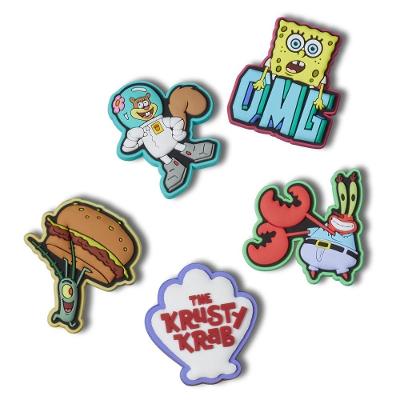 Jibbitz™ bob esponja pack com 5 unidades unico