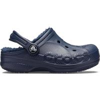 Sandália crocs baya lined clog t navy/navy - 2