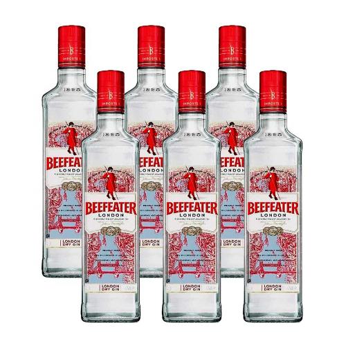 Gin Dry 750ml Caixa com 6 Unidades Beefeater