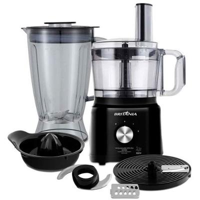 Mixer 5 em 1 Britânia 2 Velocidades 900W 1,25L BMP900P Preto 220V