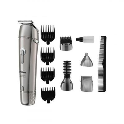 Aparador de Pelos sem Fio Multi Groom Aqua 12 em 1 PAP03 Philco