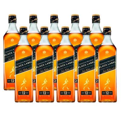Whisky Johnnie Walker Black Label 1L 10 Unidades