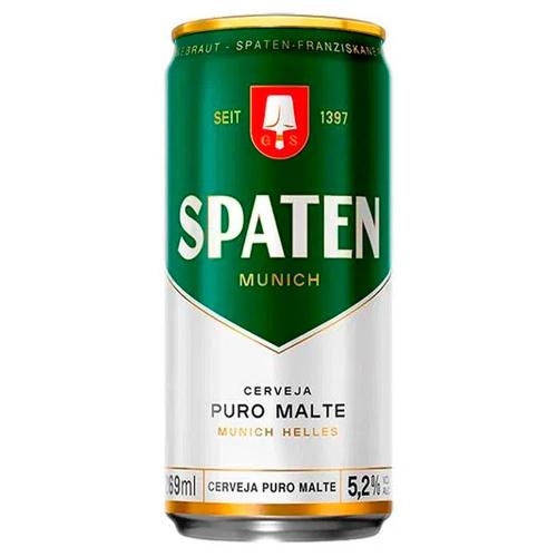 Cerveja Munich Helles Puro Malte Lata 269ml 40 Unidades Spaten