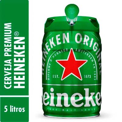Cerveja Heineken Brasil 5 Litros com 4 Unidades